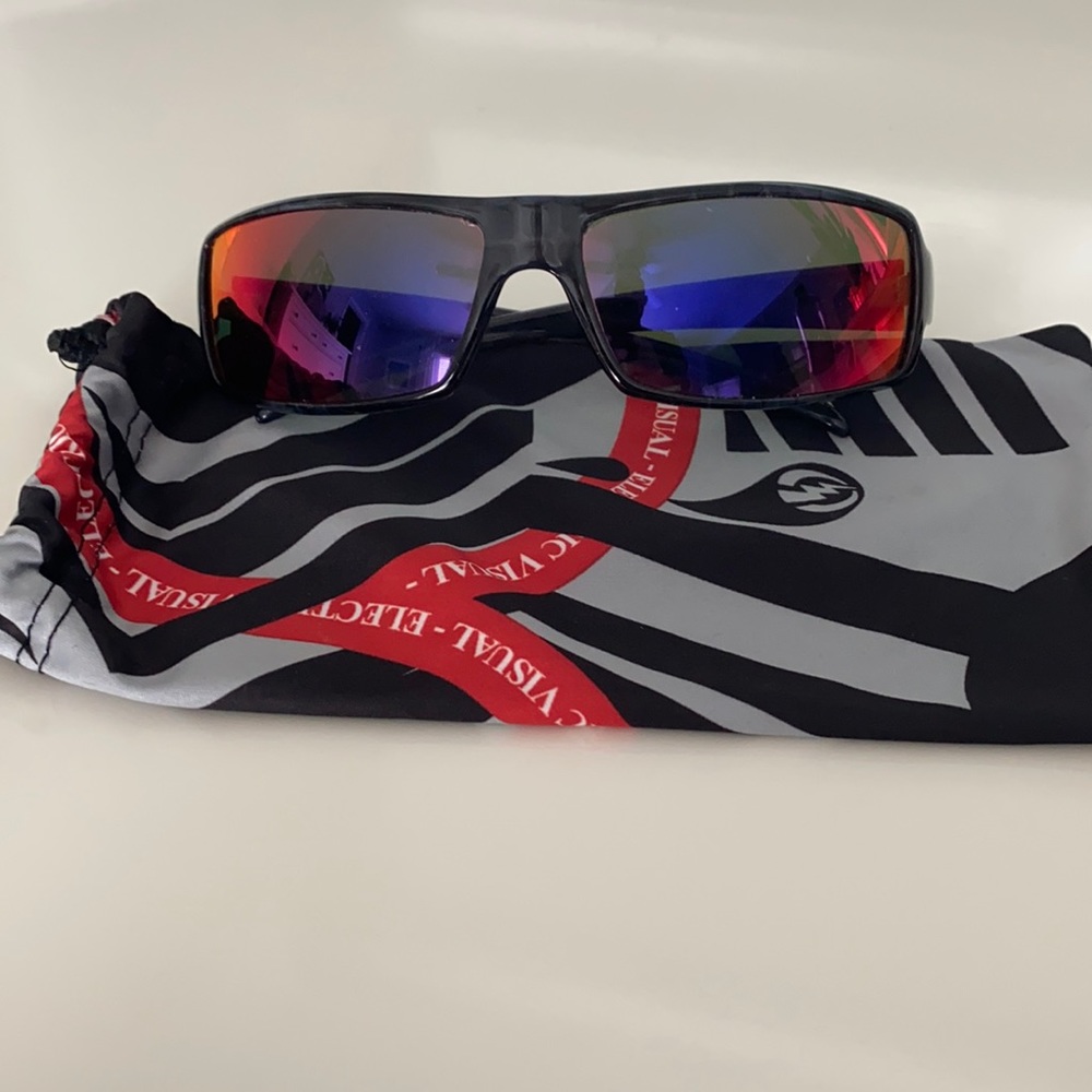Electric Visual Wrap Sunglasses
